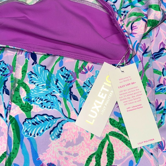 LILLY PULITZER CROPPED LEGGINGS XXL - Picture 3 of 5